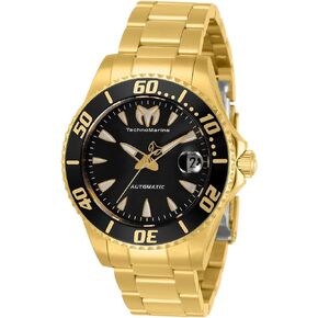 ساعة تكنومارين الأوتوماتيكية (موديل: TM-219082)، ذهبي in Kuwait