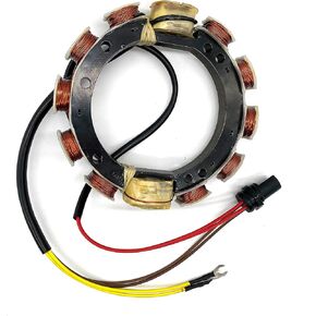 Stator For Johnson Evinrude 173-4766 583779 Outboard 60 65 70 HP 584766 584236 763762 9-Amp 3 Cylinder 2-Stroke(1989-1998)