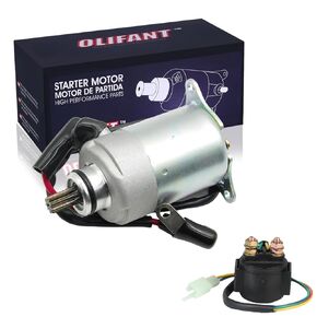 Starter Motor for 125cc 150cc Moped Scooter 4 Stroke GY6 Chinese 152QMI 157QMJ Taotao Baja SUNL Tank Roketa Jonway Baotian