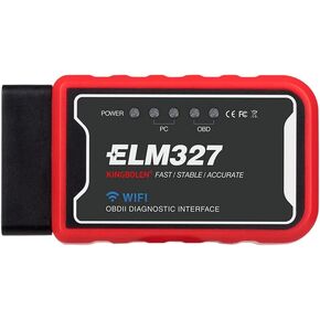 ELM327 obd2 الماسح الضوئي واي فاي كاشف فشل السيارة obd obdii قارئ الرمز فحص ضوء المحرك أداة المسح التشخيصي لنظام التشغيل ios و android (إصدار wifi)