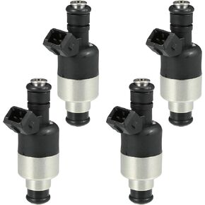 Fuel Injector No.8171135120/17113512 Fuel Injection Nozzle for Chevrolet Cavalier 1998-2000 2.2L for Chevrolet S10 1998-2000 2.2L Black 4 Pcs