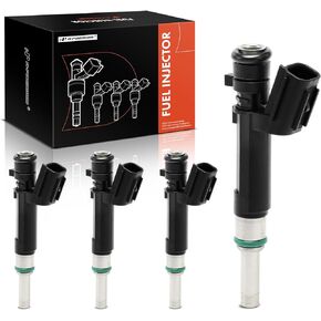 A-Premium Fuel Injectors Compatible with Nissan Versa 2012-2017/2019 1.6L, Set of 4, Repalce# 166001KT0A