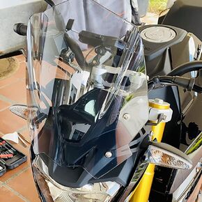 Motorcycle Windscreen Windshield Front Fairing Visor Flyscreen Compatible with B.M.W G310 R G 310R G 310 R Accessories 2016 2017 2018 2019 2020 2021 2022 2023(Smoke)