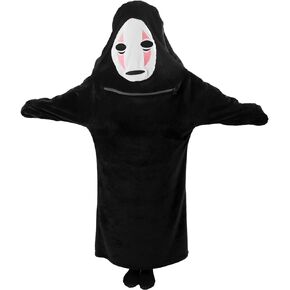 juju No Face Adult Onesie Pajamas for Women & Men - Ghostface Costume Onsie Mens Onesie - Onesie Adult Plus Size Onesie