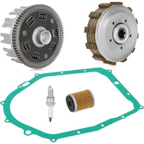 Clutch & Basket Assembly Kit Heavy Duty for Yamaha Warrior 350 1987-2004 Big Bear 350 4x4 1987-1997 Big Bear 350 2x4 1996-1998 Kodiak 400 1993-1998 Raptor 350 2004-2013 Moto-4 350 1987-1995
