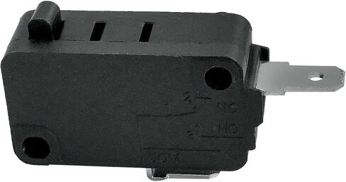 KW3A Microwave Oven Door Switch (2 Normally Open and 1 Normally Close) 16A 125V/250V Door Interloc and Slow-Blow Ceramic Fuses (Pack of 3) Compatible with Microwave Oven in Saudi Arabia
