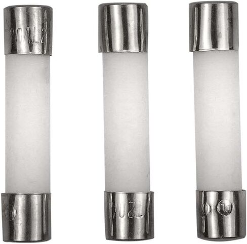 KW3A Microwave Oven Door Switch (2 Normally Open and 1 Normally Close) 16A 125V/250V Door Interloc and Slow-Blow Ceramic Fuses (Pack of 3) Compatible with Microwave Oven in Saudi Arabia