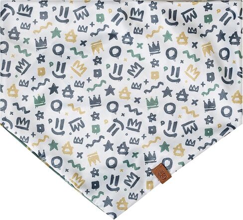 Double-Sided Bandana for Dogs and Cats King (Medium) in Saudi Arabia