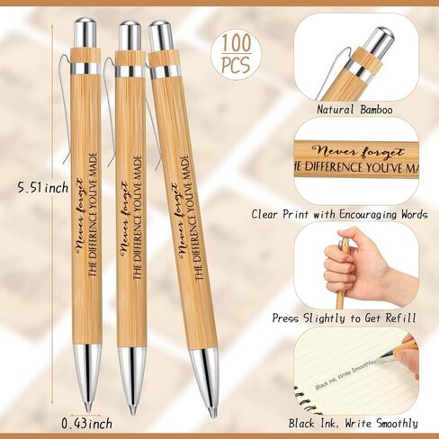 Seajan 50 Set Starfish Story Gifts Set You Make a Difference Gifts Inspirational Pocket Kraft Notebooks Bamboo Pen Employee Appreciation Gift Bulk for Coworker Nurse Teacher in Saudi Arabia