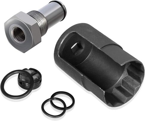 6.0 IPR Valve Socket and Air Test Fitting Tool Kit, Injector Pressure Regulator Valve Socket Kit for 2003-2010 Ford 6.0L E-350/ E-450, Excursion, F-250/F-350/F-450/F-550 Super Duty in Saudi Arabia