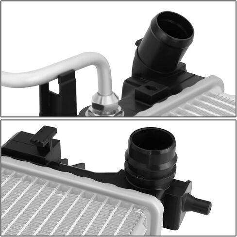DNA Motoring OEM-RA-2338 1-Row Aluminum Radiator Compatible with 01-05 Accent 1.6L AT, 25-1/8" W X 13-3/16" H X 5/8", 1-1/4" Inlet, 1-1/4" Outlet in Saudi Arabia