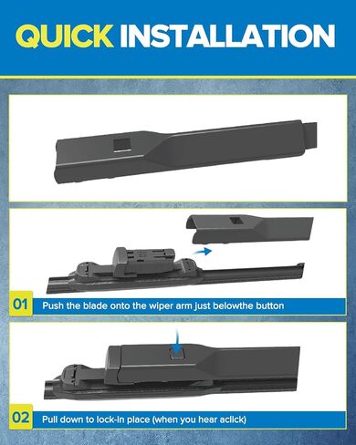 PHILTOP Automotive Replacement Windshield Wiper Blades 26"+18"+16" for Outback 2020 2021 2022 Front and Rear in Saudi Arabia