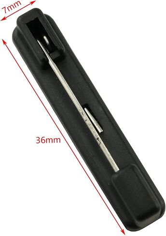 TAODAN Adhesive Badge Crafting Pins 50PCS 1.42 inches Self-Adhesive Bar Safety Pins for ID Badges, Ribbons,Nametags and Crafting Black in Saudi Arabia