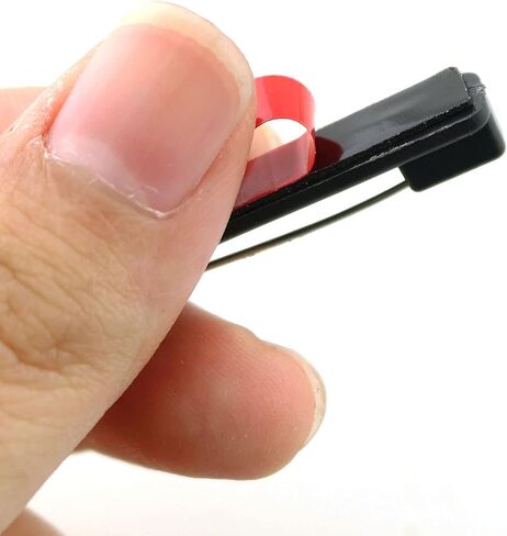 TAODAN Adhesive Badge Crafting Pins 50PCS 1.42 inches Self-Adhesive Bar Safety Pins for ID Badges, Ribbons,Nametags and Crafting Black in Saudi Arabia