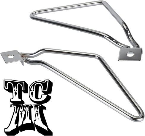 Saddlebag Bracket Support, Motorcycle Saddlebags Mount Brackets Support Fits for Harley 883 Iron XL883N Dyna Fat Bob FXDF (Black) in Saudi Arabia
