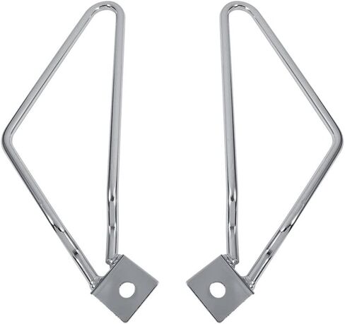 Saddlebag Bracket Support, Motorcycle Saddlebags Mount Brackets Support Fits for Harley 883 Iron XL883N Dyna Fat Bob FXDF (Black) in Saudi Arabia