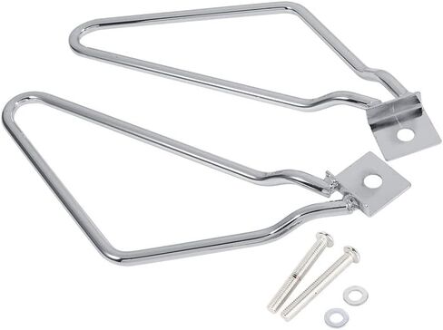 Saddlebag Bracket Support, Motorcycle Saddlebags Mount Brackets Support Fits for Harley 883 Iron XL883N Dyna Fat Bob FXDF (Black) in Saudi Arabia