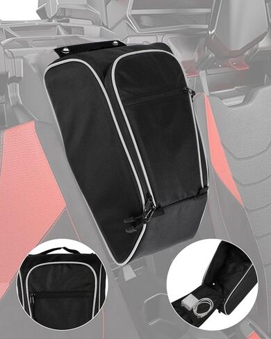 حقيبة تخزين UTV، حقيبة مقعد مركزية UTV Cab Pack حقيبة تخزين بسحابات مقاومة للماء متوافقة مع 2022-2023 CFMOTO ZForce 950 HO SPORT/HO EX / 2020-2022 ZForce 950 in Kuwait