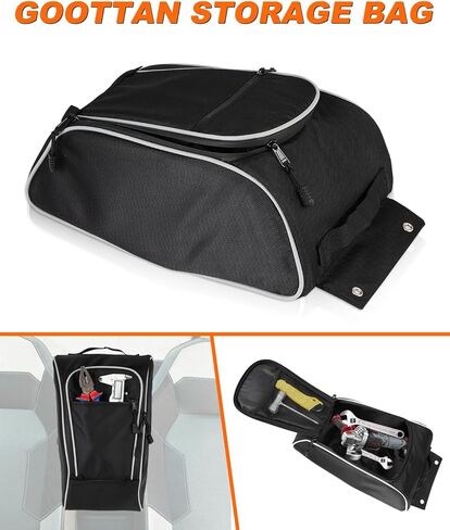 حقيبة تخزين UTV، حقيبة مقعد مركزية UTV Cab Pack حقيبة تخزين بسحابات مقاومة للماء متوافقة مع 2022-2023 CFMOTO ZForce 950 HO SPORT/HO EX / 2020-2022 ZForce 950 in Kuwait