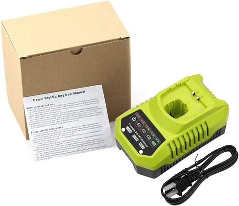 P117 استبدال شاحن IntelliPort للكيمياء المزدوجة لشاحن Ryobi P117 P118 P119 متوافق مع Ryobi 18V 14.4V 12V 9.6V بطارية ليثيوم Ni-Cd&Ni-Mh P100 P102 P103 P105 P107 P108 P200 1400670 in Kuwait