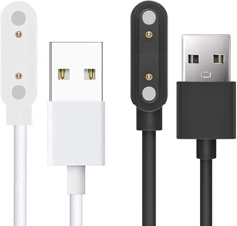 متوافق مع شاحن الساعة الذكية Phyulls D05 للأطفال، شاحن بديل لكابل شحن USB مغناطيسي متوافق مع Phyulls، OVV، AIWIEP، Gridspace، SYEEKOM D05 1.54 بوصة ساعة ذكية in Kuwait