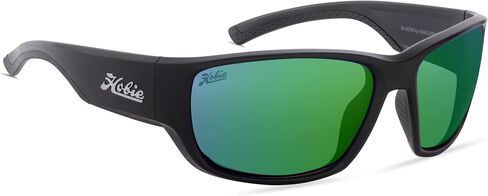 Hobie - نظارات شمسية مستقطبة ذات زعانف زرقاء - نظارات شمسية للاستخدام الخارجي مع عدسات HydroClean للرجال والنساء in Kuwait