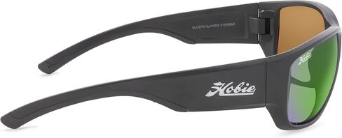 Hobie - نظارات شمسية مستقطبة ذات زعانف زرقاء - نظارات شمسية للاستخدام الخارجي مع عدسات HydroClean للرجال والنساء in Kuwait