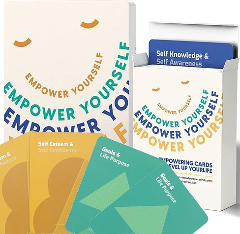 Mindfulness Cards - Affirmation Cards for Women - Daily Positive Affirmation Cards as Conversation Starter - Self Care & Manifestation for Adults or Teens - Deck of 50 Cards as Mindfulness Gifts in Saudi Arabia