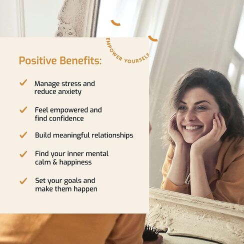 Mindfulness Cards - Affirmation Cards for Women - Daily Positive Affirmation Cards as Conversation Starter - Self Care & Manifestation for Adults or Teens - Deck of 50 Cards as Mindfulness Gifts in Saudi Arabia
