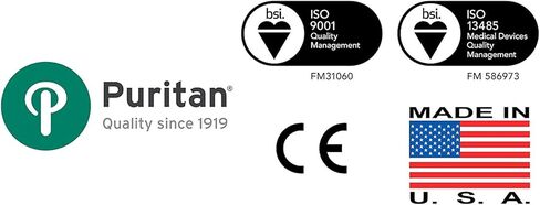 مسحة إسفنجية قياسية معقمة مقاس 6 بوصات من Puritan Medical مع مقبض بوليسترين - 25-1506 1PF 100 - صندوق مكون من 100 قطعة in Kuwait