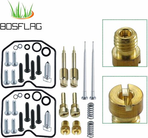 2 حزمة EX250 المكربن ​​إعادة بناء عدة لكاواساكي نينجا 250R المكربن ​​إعادة بناء عدة، EX250F المكربن ​​إعادة بناء عدة، EX250J المكربن ​​إعادة بناء عدة in Kuwait