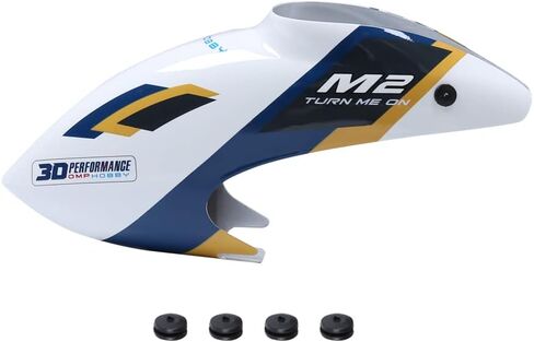 قطع غيار طائرات الهليكوبتر OMPHOBBY M2 EVO OSHM2323Y مجموعة المظلة الصفراء الأصلية لاستبدال OMP Hobby M2-EVO RC قطع غيار طائرات الهليكوبتر in Kuwait