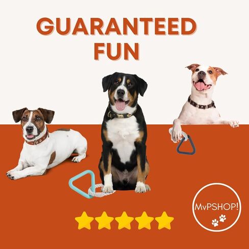 Pet Chew Toy for Dogs, Interactive Dog Toy for Teeth Cleaning, Durable Dog Chew Toy for Puppy (Black) in Saudi Arabia