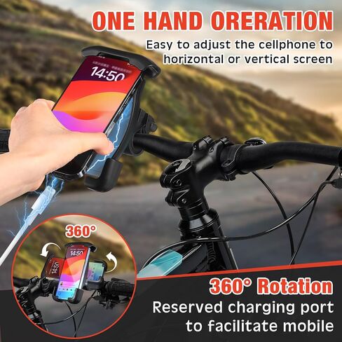 3 Pcs Ebike Accessories Included Rear Rack Bike Basket, 360 Degree Adjustable Handlebar Rear View Mirror and Phone Holder Mount for Electric Bike Bicycle 22-25mm Handlebar in Saudi Arabia