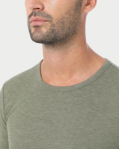 32 Degrees Men’s Midweight Ultra Soft Thermal Waffle Baselayer Crew Neck Long Sleeve Top in Saudi Arabia