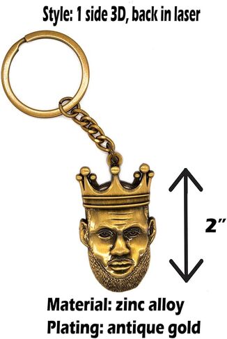Basketball Keychain King James in Saudi Arabia