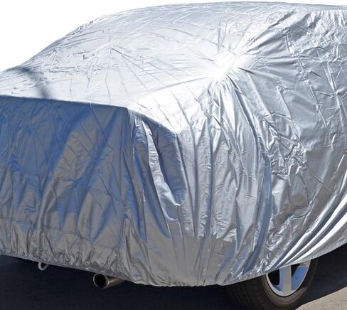غطاء السيارة الخارجي Motor Trend Universal WeatherWear Poly-1 - حماية فائقة ضد جميع الأحوال الجوية والرياح والثلوج والمطر والماء in Saudi Arabia