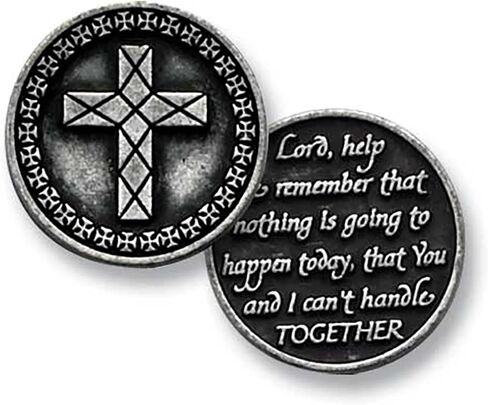 Cathedral Art Lord Help Me Pocket Token in Saudi Arabia