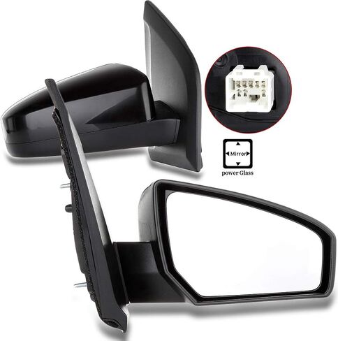 SCITOO Left Side Mirror Fit Compatible with 2007-2012 for Nissan Sentra Non-Folding NI1320167 in Saudi Arabia