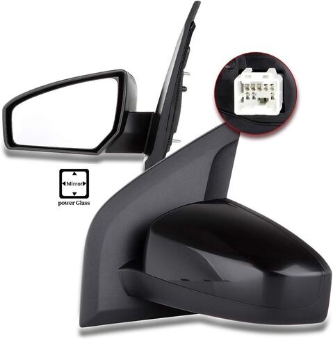 SCITOO Left Side Mirror Fit Compatible with 2007-2012 for Nissan Sentra Non-Folding NI1320167 in Saudi Arabia