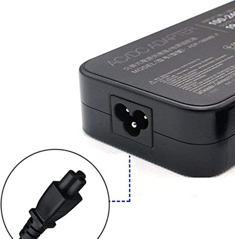 شاحن تيار متردد أصلي 19.5V 11.8A 230W متوافق مع Asus ROG Zephyrus S GX701GX GX701GW GX701GV ROG Strix Scar II GL704GM-DH74 GL703GM-DS74 ADP-230GB B A17-180P1A كمبيوتر محمول للألعاب مع كابل أمريكي. in Saudi Arabia