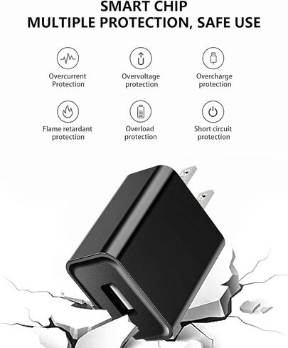 سلك شحن شاحن جداري USB 3 في 1 متوافق مع Fire TV Stick، Fire Tablet، Kindle Paperwhite، Oasis، Kindle Fire 6 7 HD، Fire 7 HD 8/8 Plus/ 8 Pro، HD 10/10 Plus/10 Pro، تابلت اتش دي 8.9 بوصة 7 بوصة in Saudi Arabia