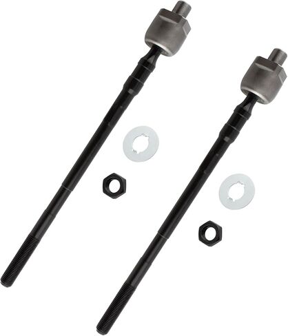 2x Front Outer Tie Rod End Link - ES3438 [Interchange No.ES3407], 2x Front Inner Tie Rod End Link - EV458 for Infiniti I30 2000-2001,for Infiniti I35 2002-2004,for Nissan Maxima 2000-2003 in Saudi Arabia