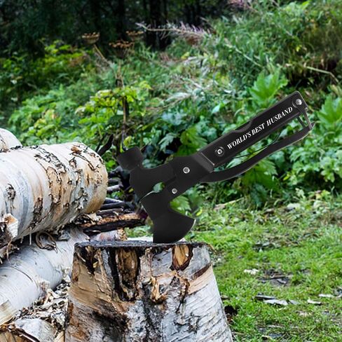 هدايا للأب من ابنته، أدوات النجاة الكل في واحد، ملحقات التخييم متعددة الأدوات، مطرقة الفأس، عيد ميلاد الأب، عيد الميلاد، عيد الشكر، أفكار هدايا للرجال الأب، ATH-402 in Kuwait