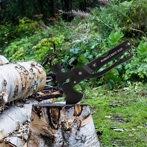 Gifts for Dad from Daughter Son,All in One Survival Tools Axe Hammer Multitool Camping Accessories,Birthday Father's day Christmas Thanksgiving day Gift Ideas for Men Father Him,ATH-402 in Saudi Arabia