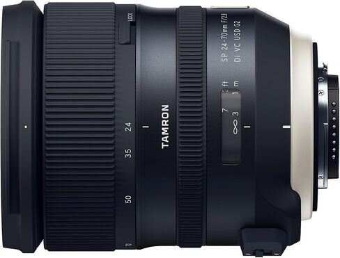 عدسة Tamron SP 24-70 مم f/2.8 Di VC USD G2 لكاميرا Canon EF Mount AFA032C-700 مع مجموعة مرشح فاخرة 82 مم وحزمة حقيبة ظهر للتصوير الفوتوغرافي من ديكو جير in Saudi Arabia