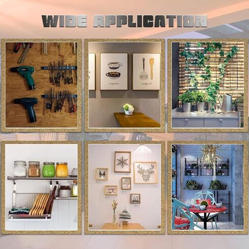 10PCS Super Hooks Picture Hanger, Used for Hang Art, Clock, Shelves, Mirrors, Frames, or Planters for Home and Office Decorations in Saudi Arabia
