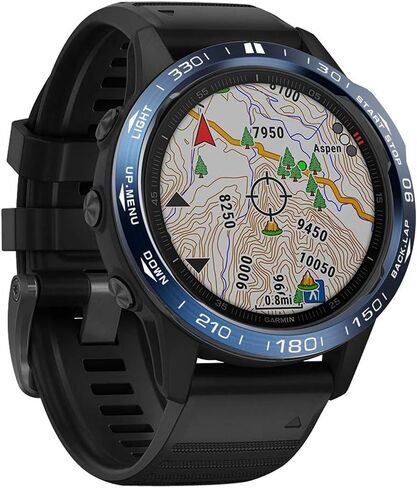 KOMI Stainless Steel Bezel Ring Compatiable with Garmin Fenix 6 Watch, Watch Ring Protective Case Cover Screen Protector for Fenix Watch Accessory in Saudi Arabia