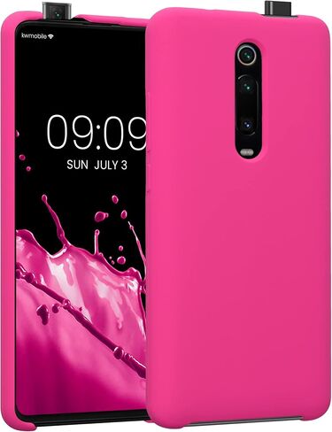 kwmobile Case Compatible with Xiaomi Mi 9T (Pro) / Redmi K20 (Pro) Case - TPU Silicone Phone Cover with Soft Finish - Black in Saudi Arabia