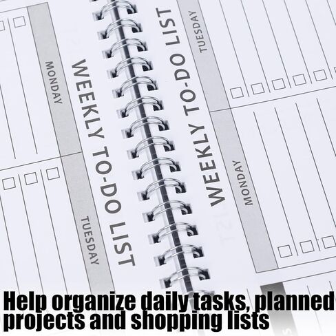 Koogel To Do List Notepad، دفتر مخطط مقاس 8.5 × 11 بوصة، 52 ورقة، قائمة مراجعة مهام المخطط اليومي للعمل والمدرسة والمنزل الشخصي المنظم in Saudi Arabia